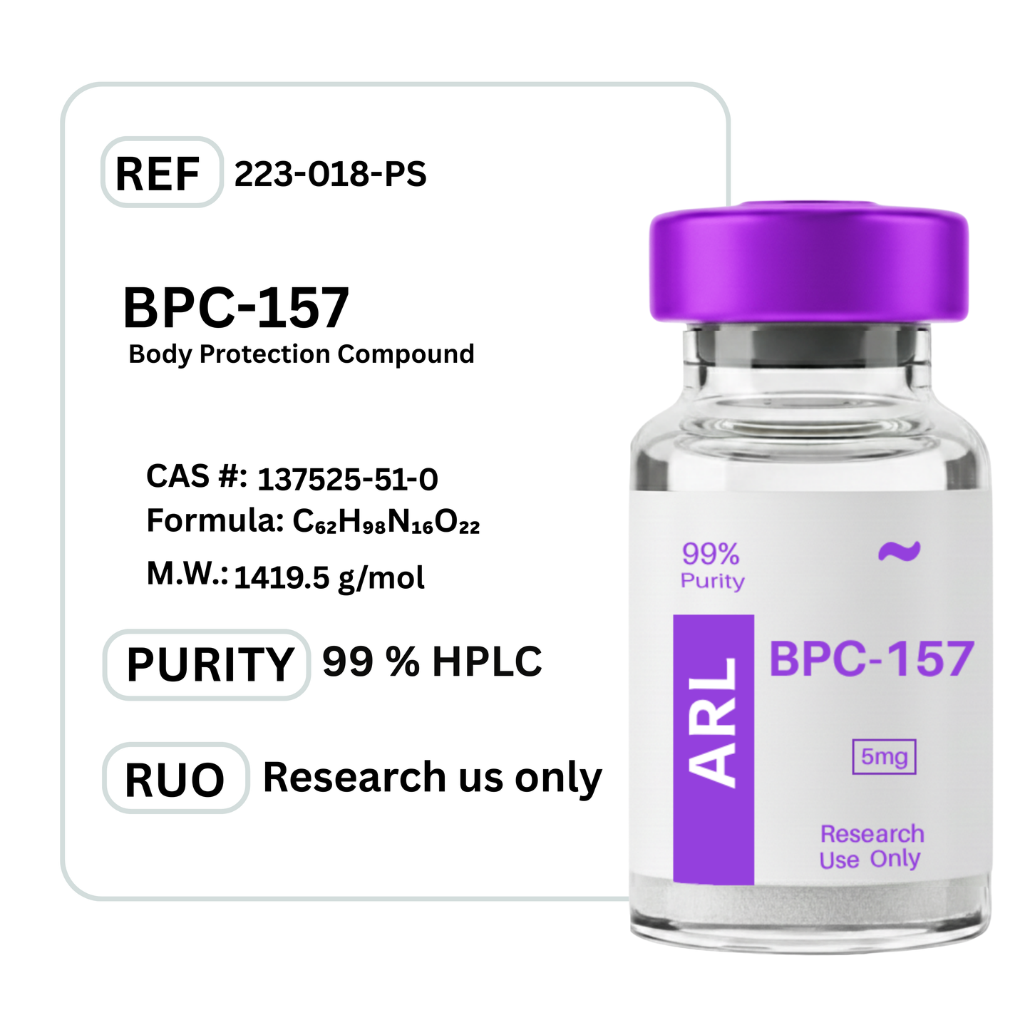 BPC-157 - Premium Research Peptide